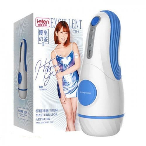 Cốc thủ dâm nam rung bú có âm thanh LETEN AirCraft Cup MTD027