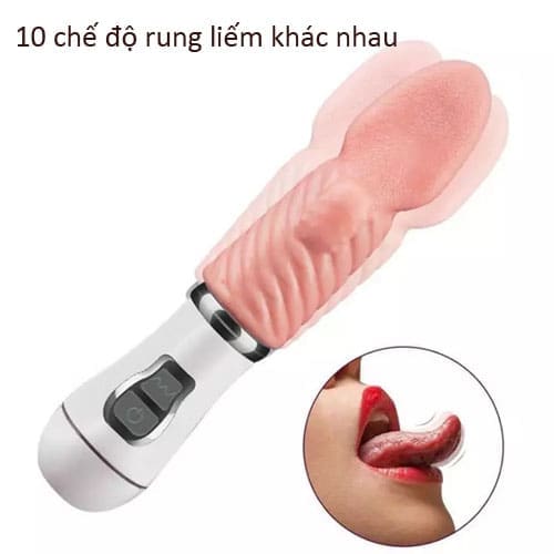 Lưỡi liếm rung hạt le âm đạo Tongue Mini